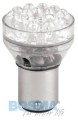 żarówka diodowa 24 LED, BA15s, 24V,  niebieska, Bosma