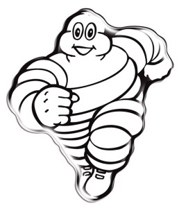 nalepka:  Michelin 