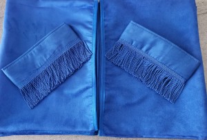 zasłony przednie podwójne  