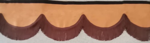 falbana typu HOLLAND STYLE na przednią szybę do samochodu ciężarowego