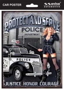 nalepka: protect and serve