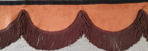 falbana typu HOLLAND STYLE na przednią szybę do samochodu ciężarowego