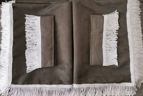 uniwersalne zasłony podwójne na okna przednie do ciężarówki,