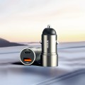 uniwersalna ładowarka samochodowa USB+typ C, 12/24V