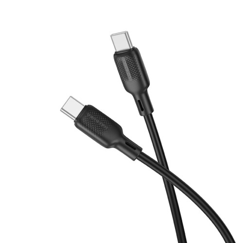 silikonowy kabel do szybkiego ładowania z końcówkami  typu-C (USB-C)