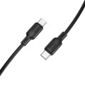 silikonowy kabel do szybkiego ładowania z końcówkami  typu-C (USB-C)