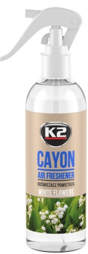 zapach samochodowy K2 Cayon WHITE FLOWERS