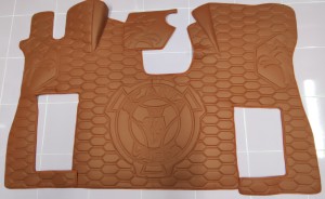 dywaniki Scania S jasny brąz