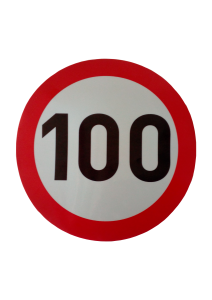 nalepka prędkości 1 klasa