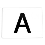tablica "A" płaska