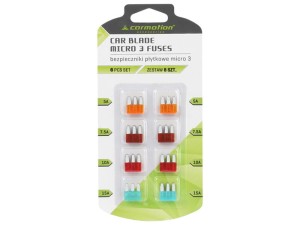 zestaw bezpieczników MICRO 3