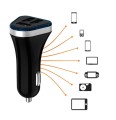 ładowarka samochodowa 3xUSB, 12/24 V
