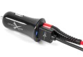 ładowarka 2xUSB+kabel IPhone Ligting, 12/24V