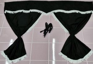 zasłonka tylna nad łóżko