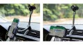 uchwyt samochodowy na szybę na telefon, smartfon, 40-90 mm, ramię 30cm