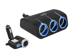 rozdzielacz 4 gniazda+USB