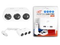 rozgałęziacz gniazda zapalnicki 12/24 V, 3 gniazda EURO, 2 xUSB