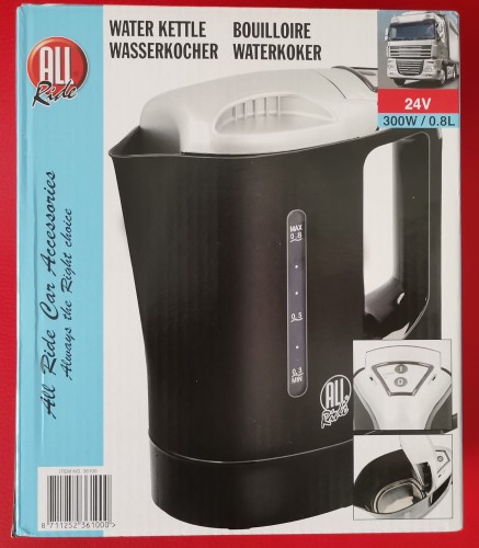 czajnik elektryczny 24V, 300W, 0,8l,   All Ride