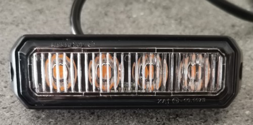 lampa stroboskopowa 4 LED, 12/24 V