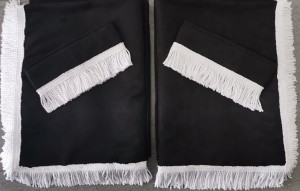 zasłony przednie podwójne