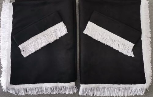 przednie zasłony podwójne do kabuny ciężarówki