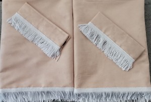 zasłony przednie podwójne 