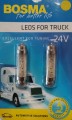żarówki LED C10W żółte, 24V,