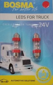 C5W 24V 4 led
