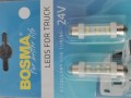 żarówka 6 diodowa Bosma,  10x42mm, 24V