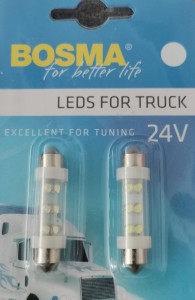 C10W 24V 6 led 