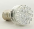żarówka diodowa 24 LED, BA9s, 24V,  zielona, Bosma